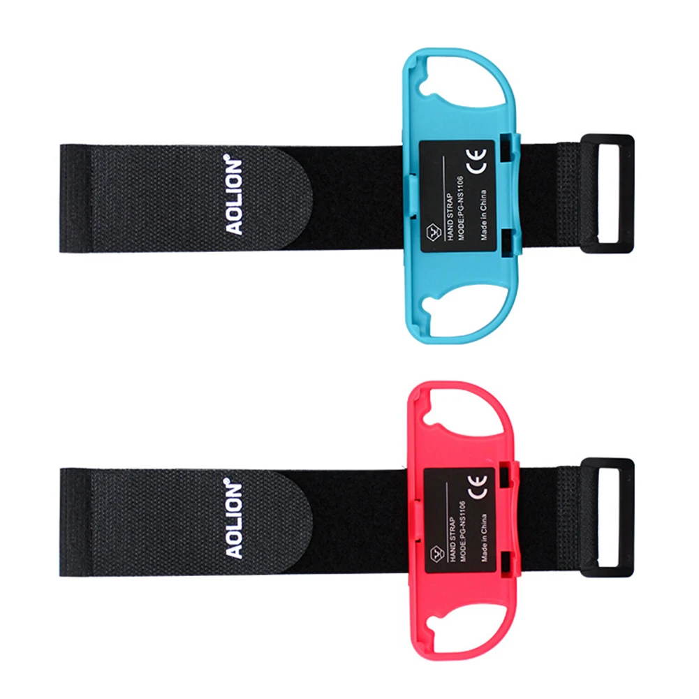 1 Pair Adjustable Wrist Band Breathable Small Controller Handle Holder for Nintendo Controller Elastic Strap Just Dance