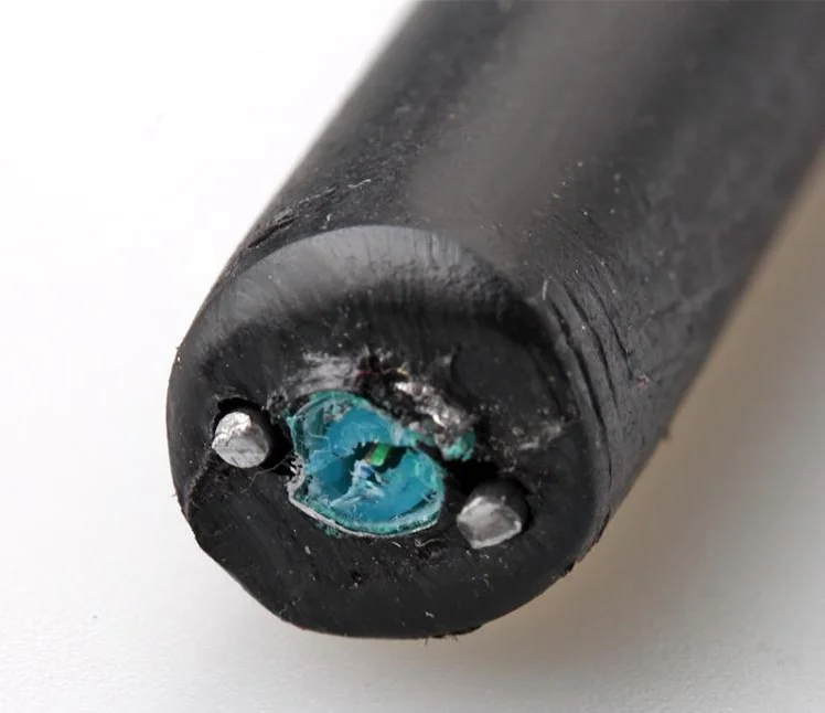 2 4 6 8 12 core Single Mode GYXTW Fiber Optic Cable with Armor