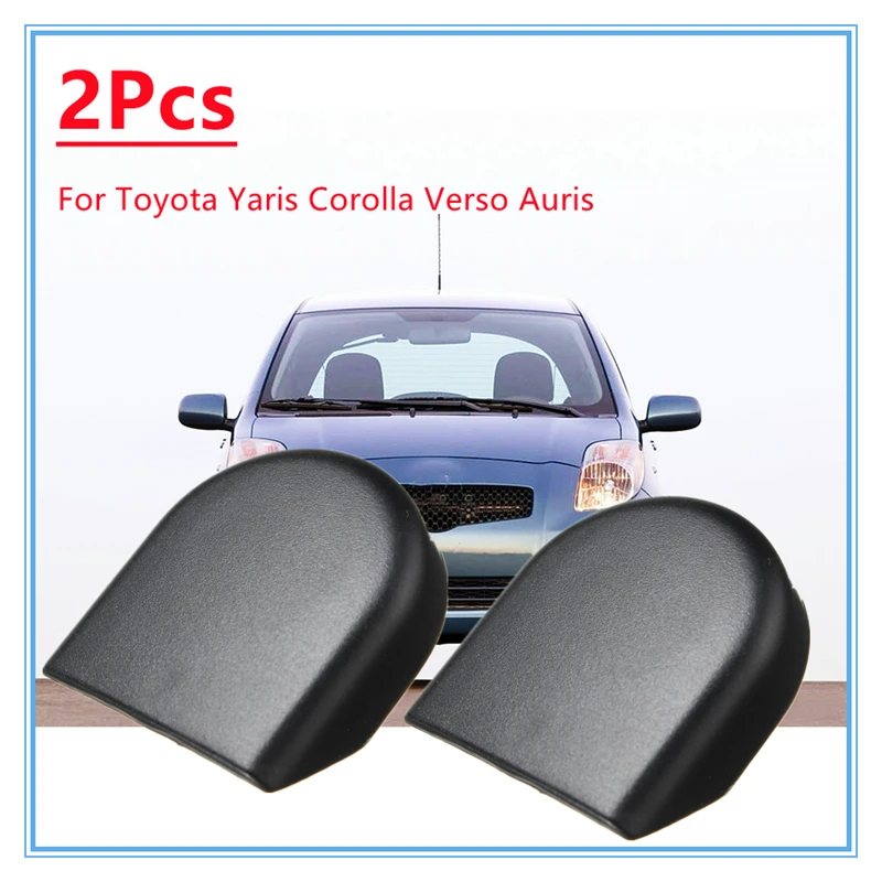 2Pcs 85292-0F010 Car Wiper Arm Cap For Toyota Yaris Corolla Plastic Wiper Cover Car Wiper Cap E140 E150 E170 E210