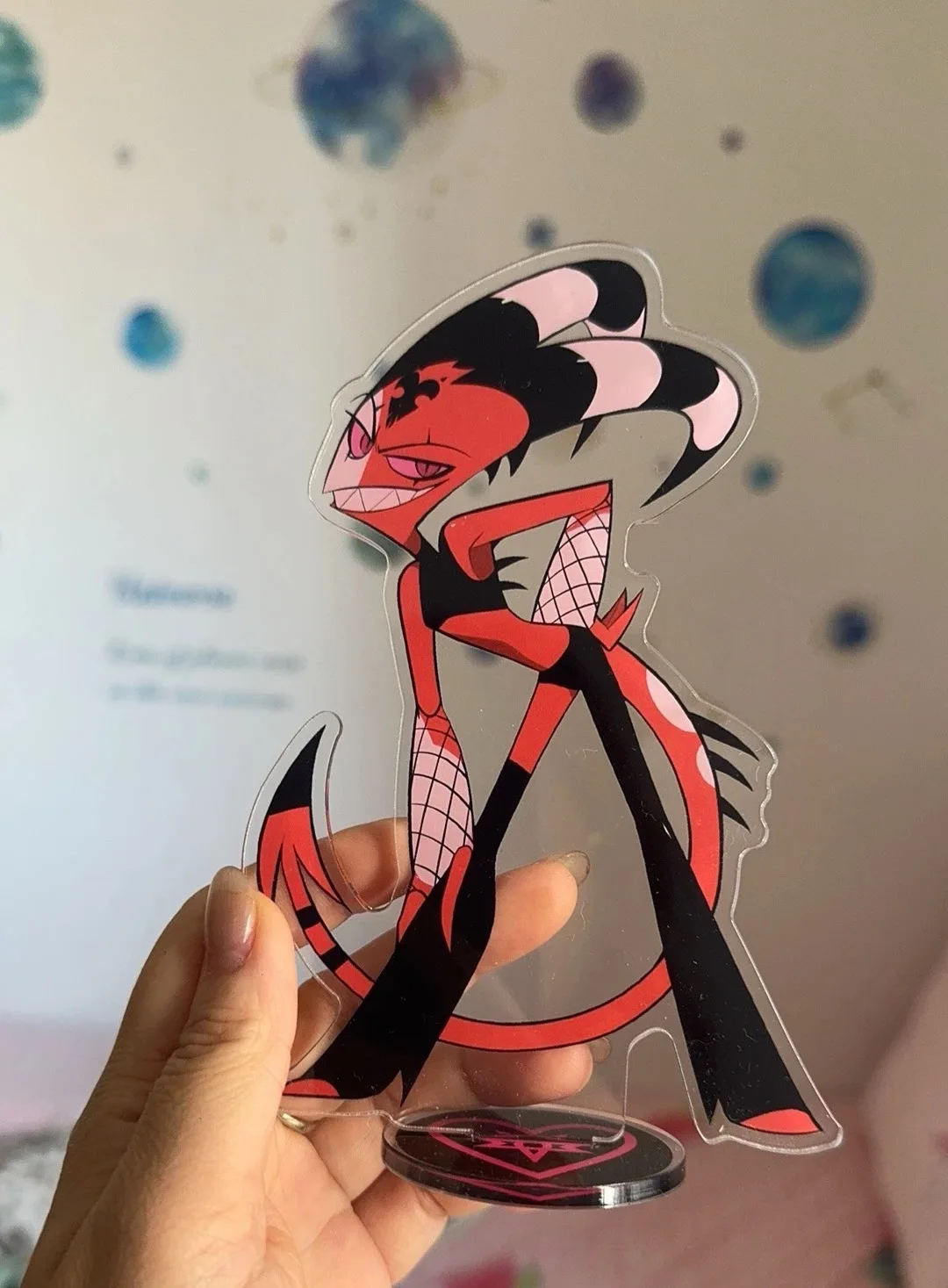 Figures Acrylic Stand Helluva Boss Desktop Ornaments Kids Gift Fashion Anime Action Figure Accessories Collection Figure Toys