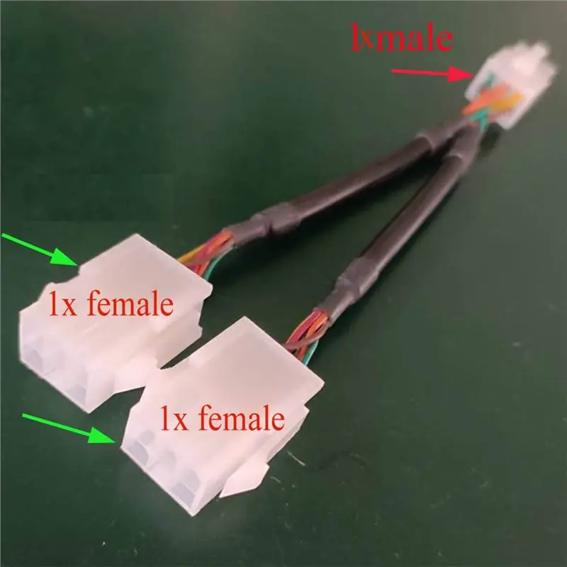 【RECOMENDAR】For MDB6P For Unmanned/Automatic/Vending Machines/Coin-Operated Machines/Male To Two Female Adapter 20CM For MDB/Spl