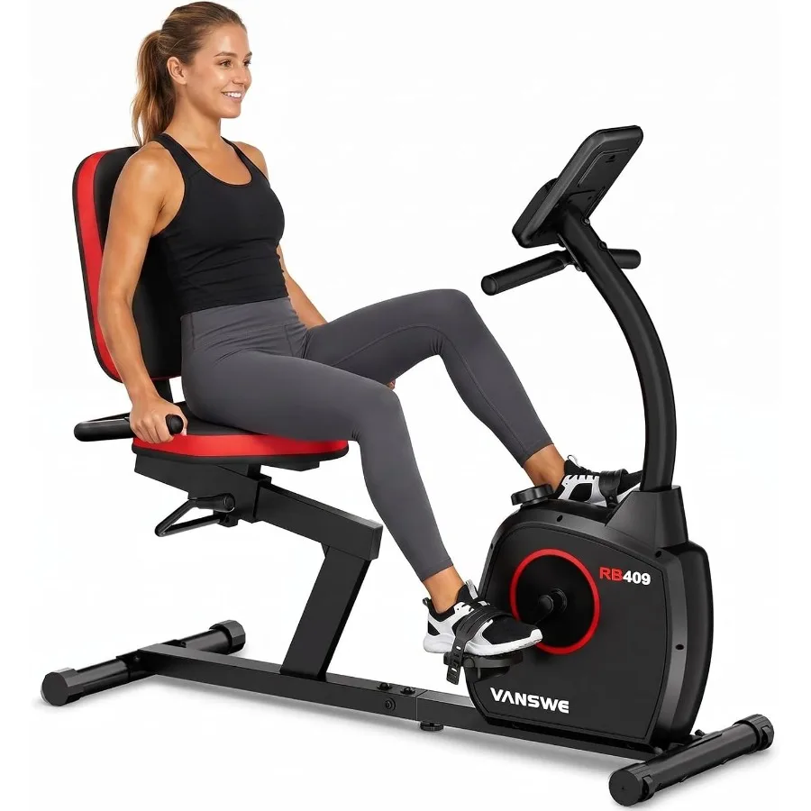 Recumbent Exercise Bike for Home Seniors with 380 LB Weight Capacity
