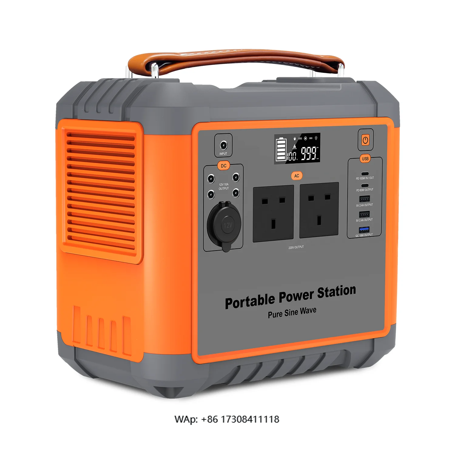 

For outdoor camping equipment 1000 watt solar generator power supply backup energy system power supply