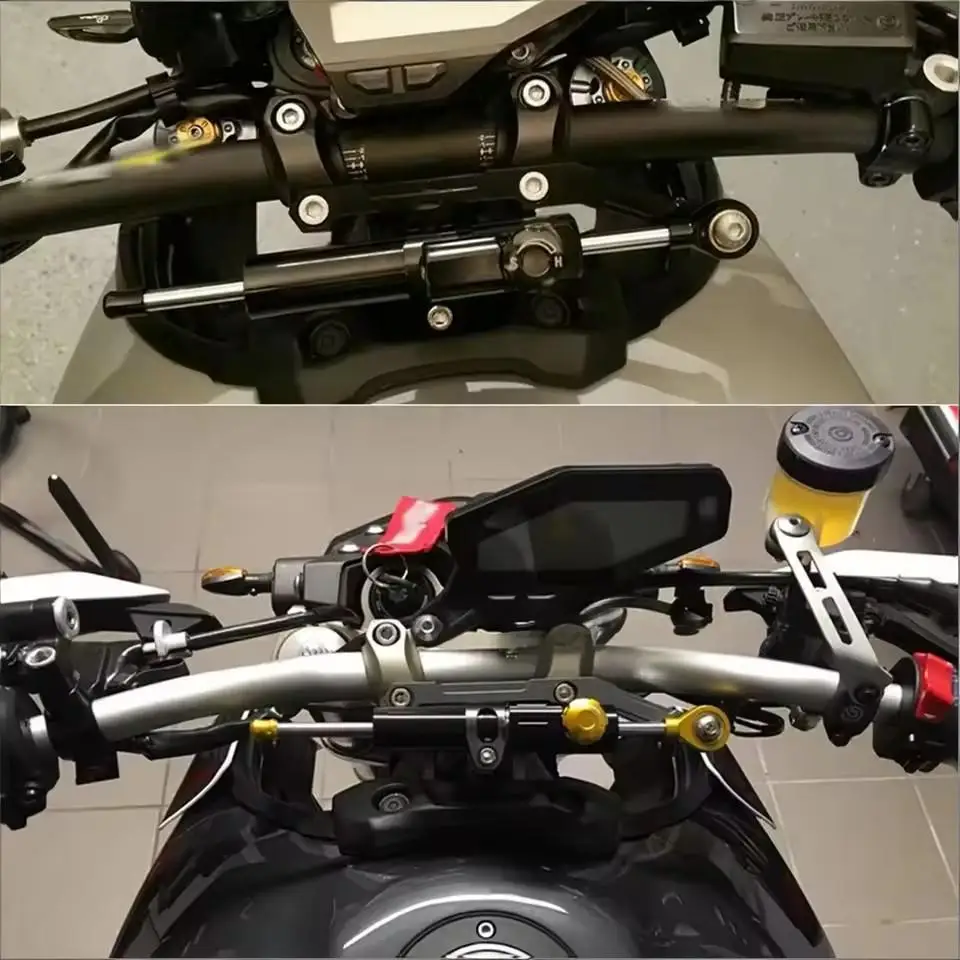 For YAMAHA MT-09 CNC Steering Stabilizer Damper Bracket Mount for MT 09 MT09 FZ-09 FZ09 Motorcycle Accessories 2016-2020