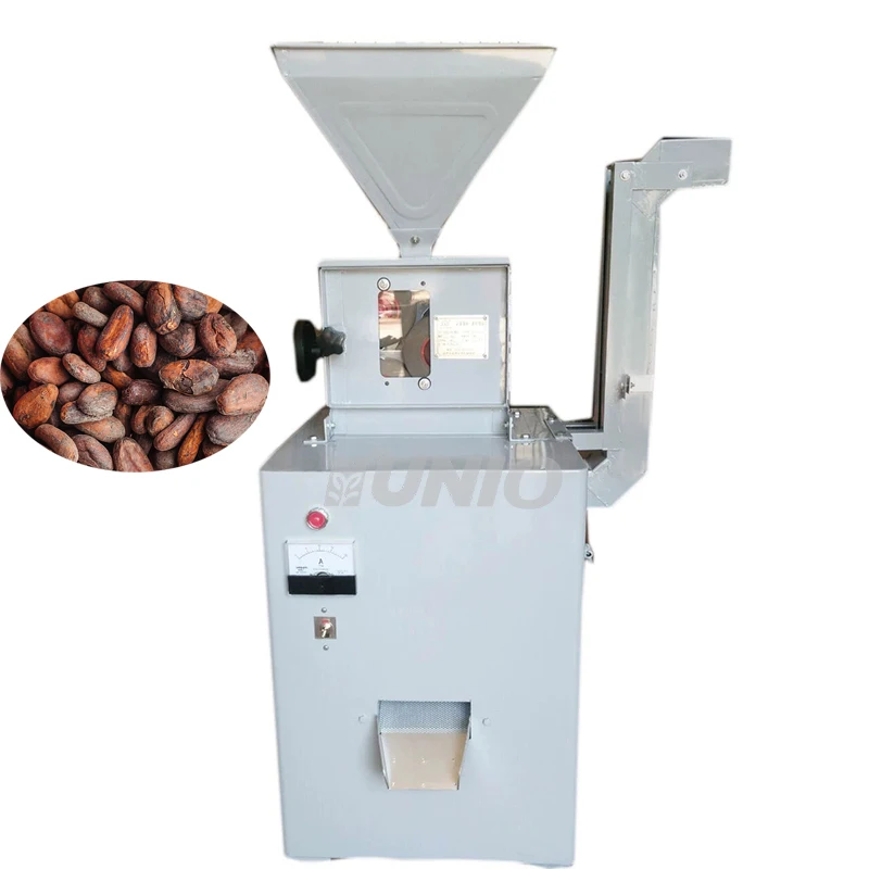 High Efficiency Cocoa Bean Huller & Winnowing Machine for Coffee Beans 200kg/h Output 2.2kw Power Commercial Use