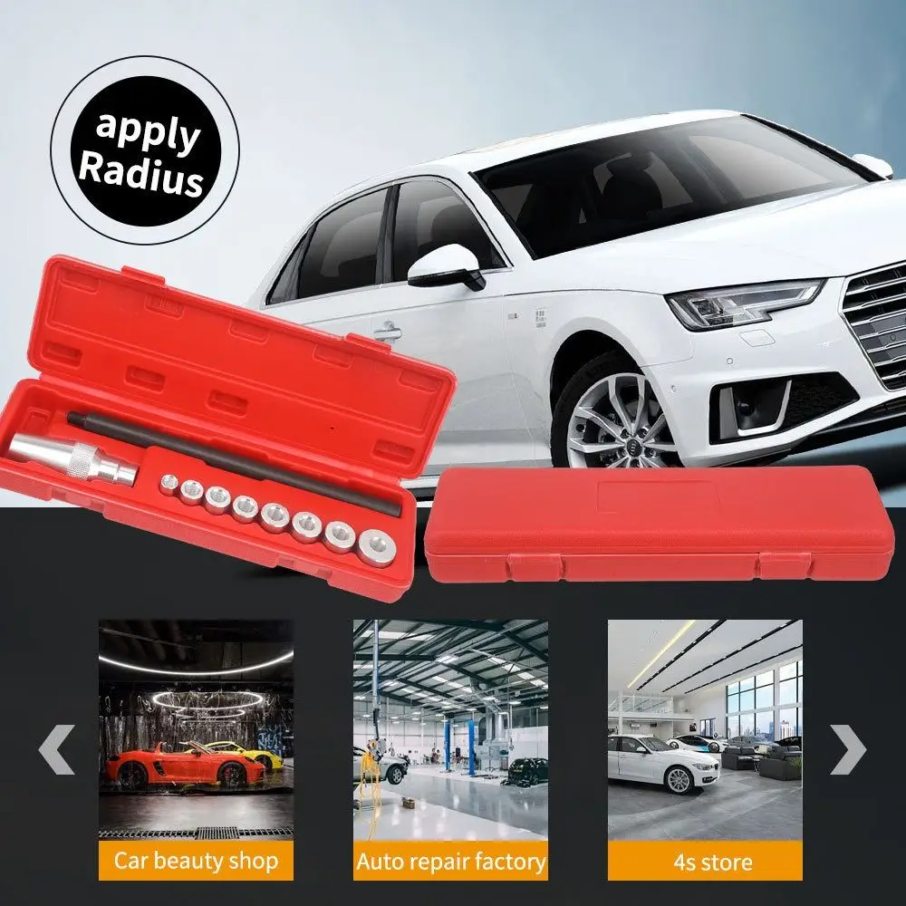 Набор инструментов для выравнивания сцепления, 10 шт., универсальный практичный автомобильный корректор отверстий сцепления, легированная сталь, прочный