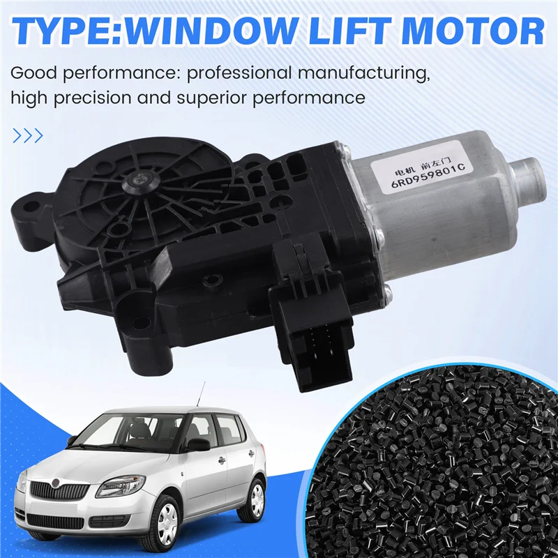 

Для Skoda Fabia 2011-2014 автомобильный сменный стеклоподъемник мотор стеклоподъемник 6R0959801 передний левый