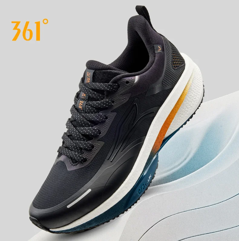 

361 Degrees Rain-block 8.0 Men's Running Shoes Winter Fleece Lined Waterproof Anti-Slip Warm Comfortable Sneakers Male 672542224