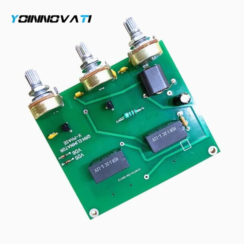 QRM Eliminator X-Phase 1-30MHz HF Bands QRM HF Bands Diy Kit Finished Board for Ham Radio Amplifier Antenna