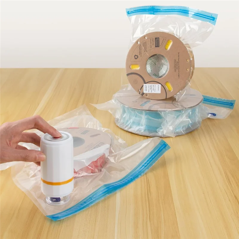 

AB11-50PCS Набор мешков для хранения нити Набор вакуумных пакетов для хранения 3D нити и сохранения сухой нити