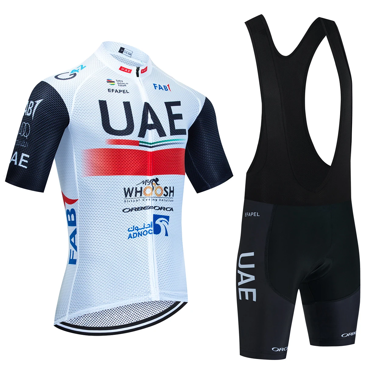 2024 Black Gold Cycling Jersey UAE TEAM Bike Jersey Shorts Set Ropa Ciclismo Men Women Summer Pro Bicycle Maillot Clothing