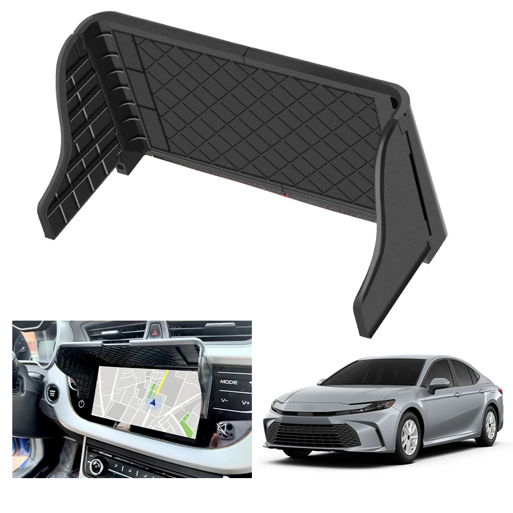 Universal Display Screen Visor Central Control Screen Accessories Car GPS Navigation Sun Shade Screen Visor Anti-Glare Shield