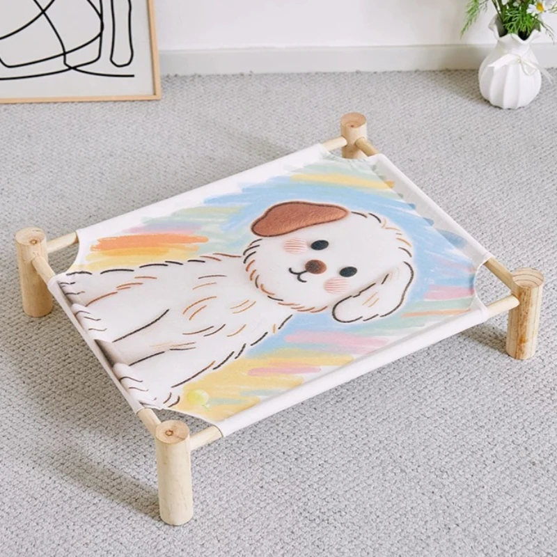 

Creative Comfortable Summer Pet Bed Suspended Ground Moisture-proof Pet Bed Removable Pet Products Haustierbett XY40CWC