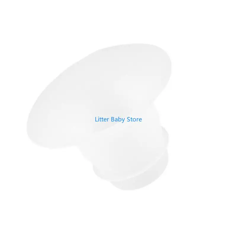 N80C محول شفة مضخة الثدي المريح محول بوق مضخة الثدي المريح 4 أحجام تحسين راحة الضخ #3