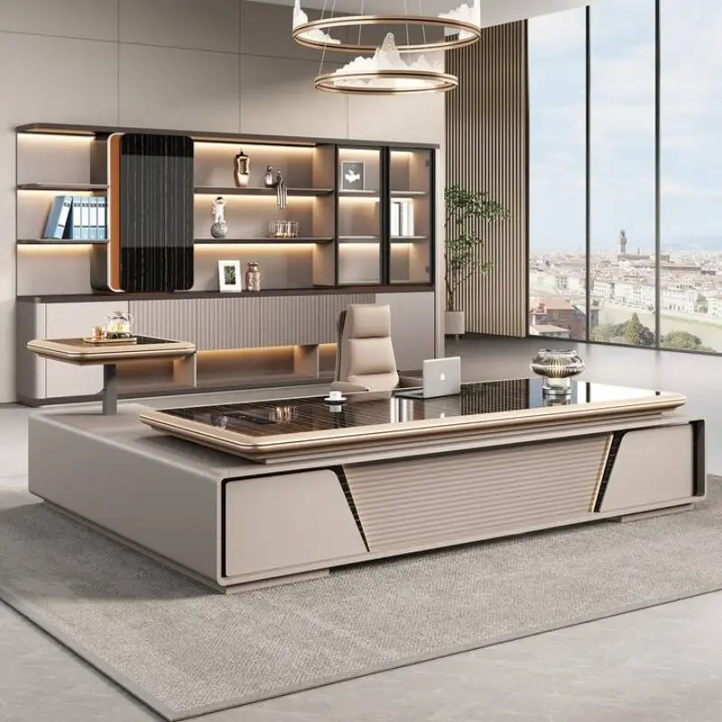 

Cheap Storage Office Desks Organizer Wood Adjustable Corner Office Desks Study Computer Mesas De Computador Office Furniture