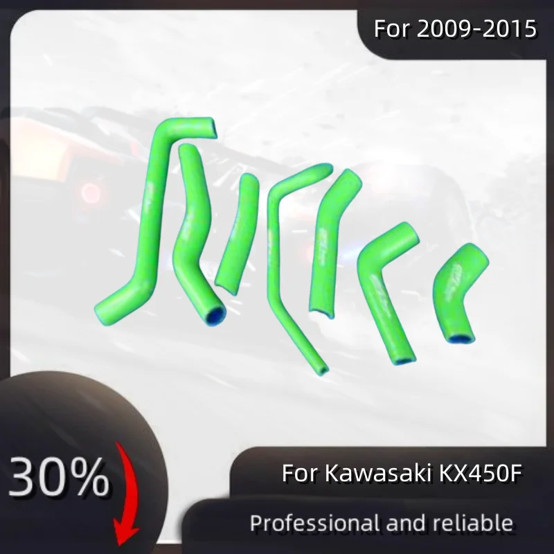 

For Kawasaki KX450F 2009-2015 KX 450 F Silicone Radiator Hose Pipe Tube Kit 2009 2010 2011 2012 2013 2014 2015