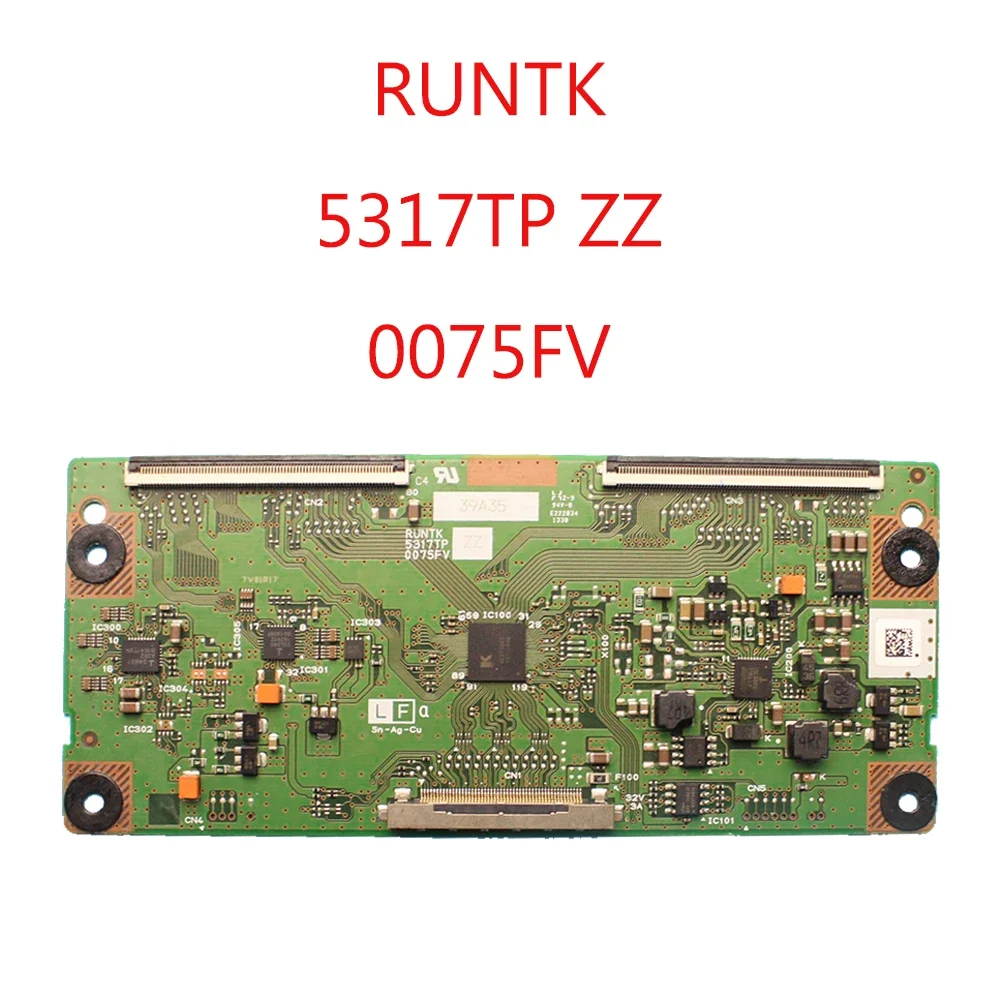 

Карта T CON RUNTK 5317TP ZZ 0075FV, логическая плата электронной схемы 5317TP ZZ 0075FV T-Rev, оригинальные детали Tcon TV