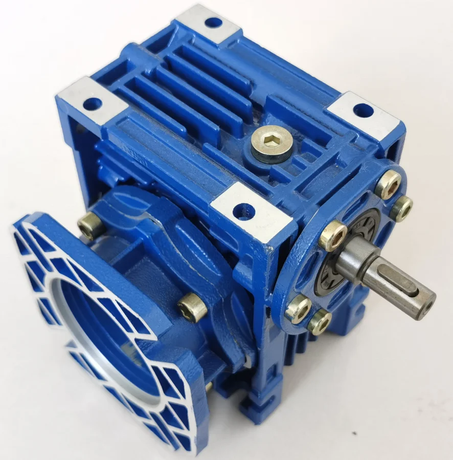 

NMRV040 Speed Reducer Shaft Input Type with a Output Flange NMRV Series Worm Gearbox Bevel Geared Motor Reduction