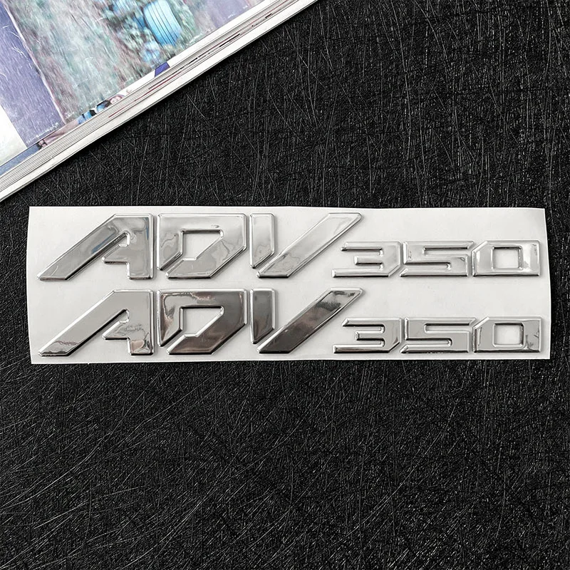Suitable for Honda ADV350 motorcycle 3D three-dimensional soft rubber stickers for waterproofing and modifying the body decorati