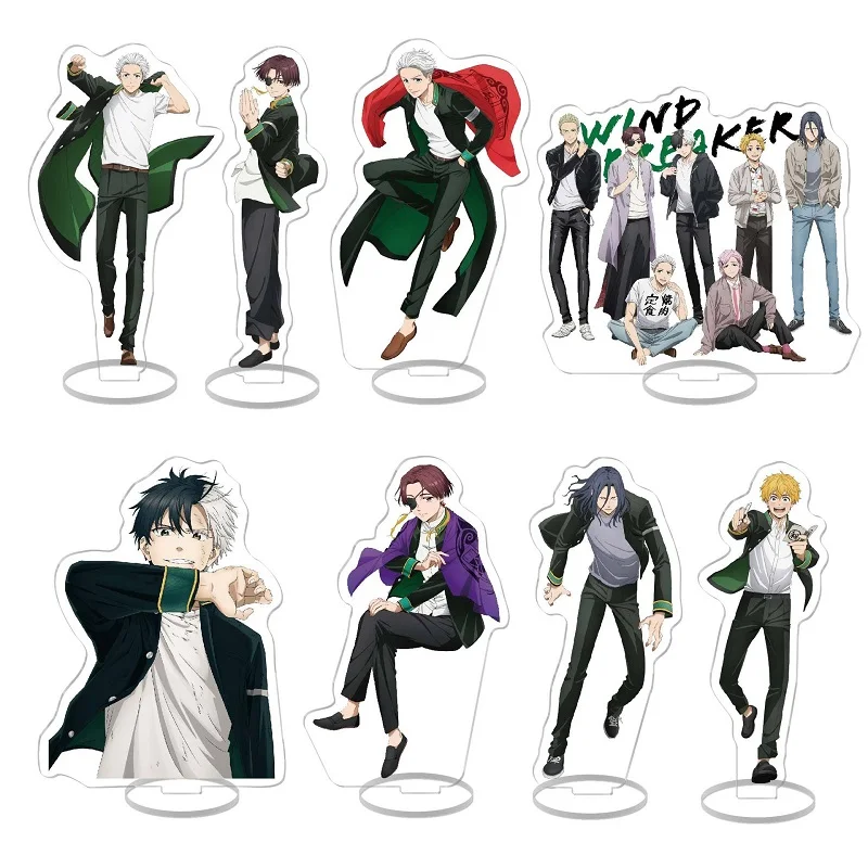 New Wind Breaker Acrylic Big Stand Brand Sakura-harusugita Keitaro Acrylic Decoration Chain