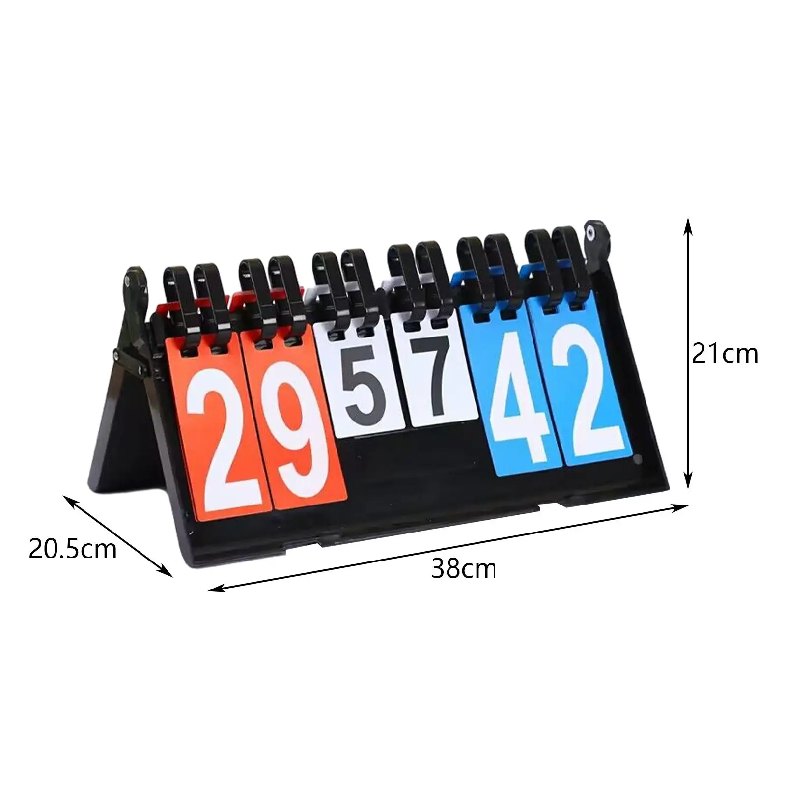 Score Card Foldable Professional Numbers Scoreboard Flip Score Board for