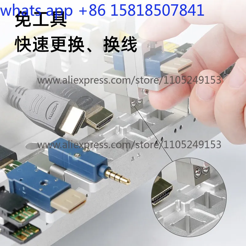USB Test Head Test Connector High Life Spacing