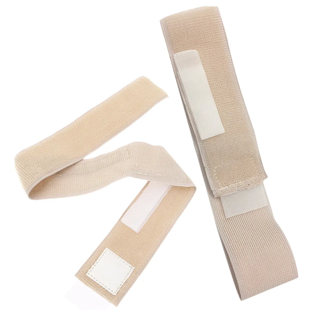 

2 Pcs Fixing Band for Hospital Leg Bag Strap Universal Adjustable Khaki Durable Wheelchair