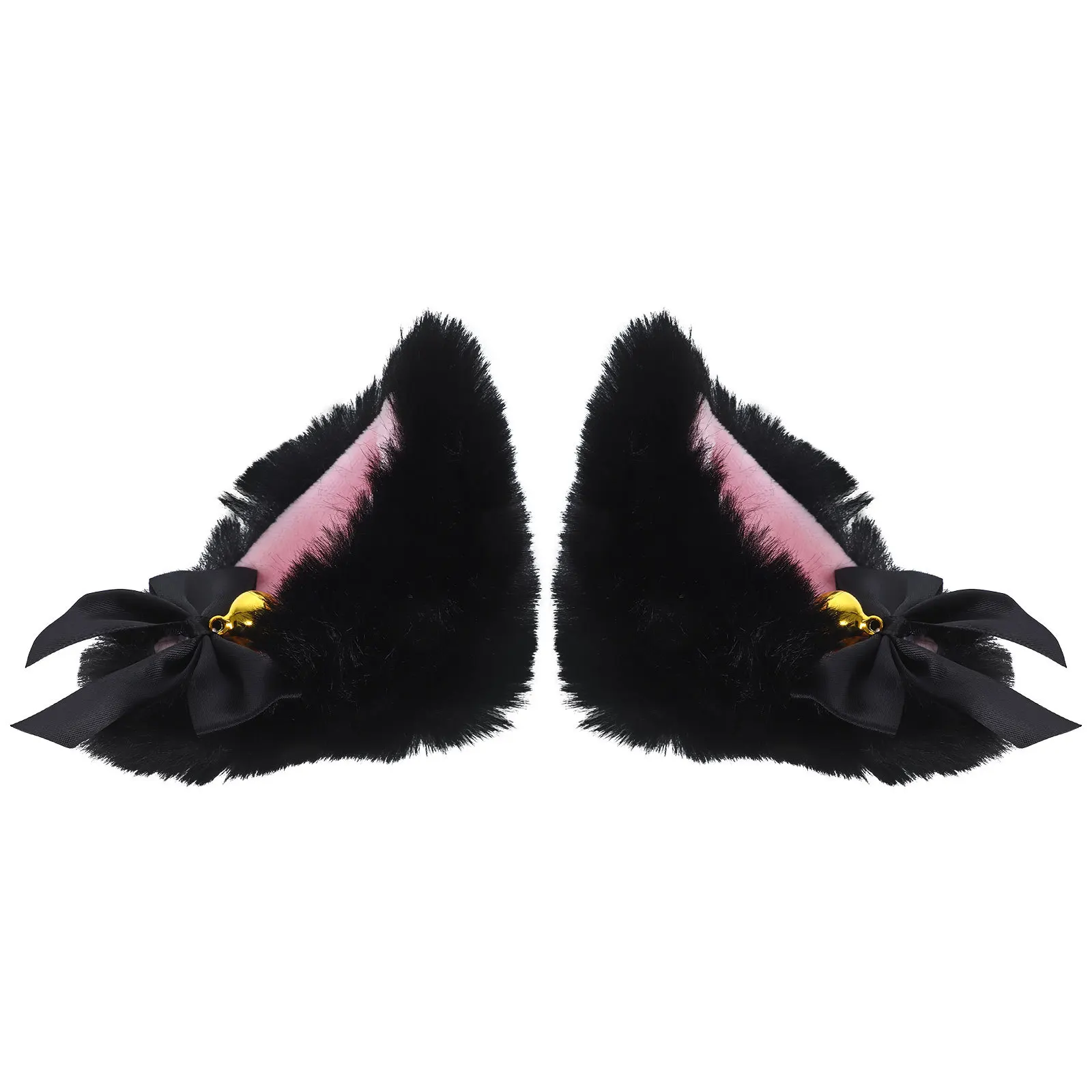 

1 Pair Cat Ear Hair Clip Animal Ear Hair Accessories For Halloween Party Cosplay Night Club Bar Decoration Gift