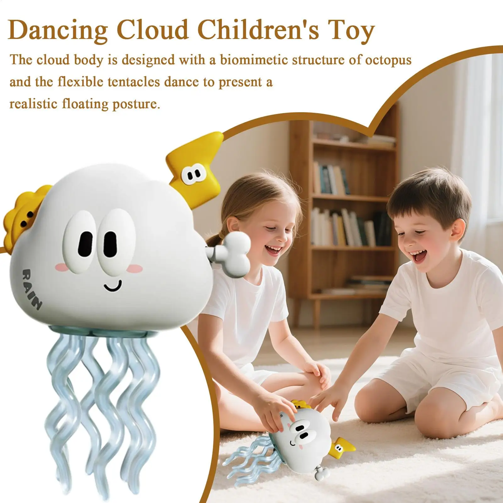 Wind Up Spielzeug Wolke Octopus Tanzen Figur Sensorische Zappeln Spielzeug Für Beruhigende Entspannung Spielen Party Unterhaltung Hause Schreibtisch Dekor