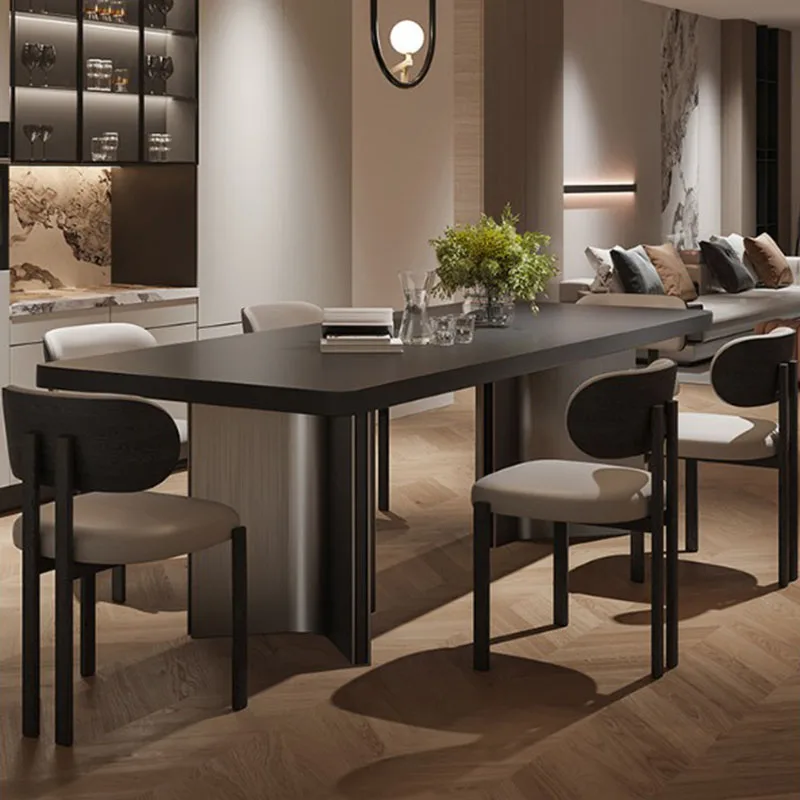 Clear Cheap Dining Table Creative Lounge European Unique Aesthetic Dining Table Designer Mesas De Jantar Lounge Suite Furniture