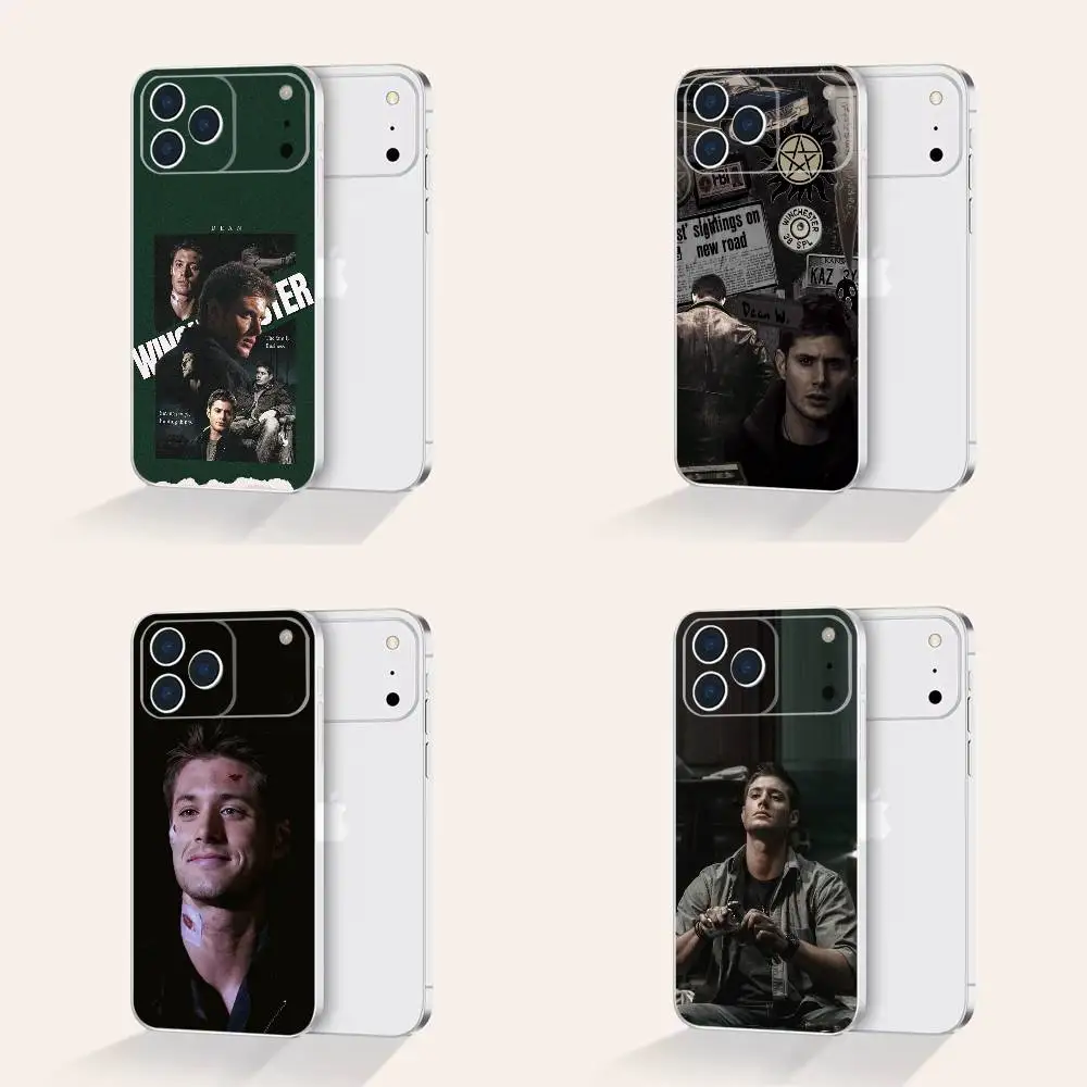 

Celebrity Dean Winchester For iPhone 17,16,15,14,13,12,11 Pro,Max,Plus,X,XS,XR,SE4,E Mini Transparent Soft Anti-Slip Grip