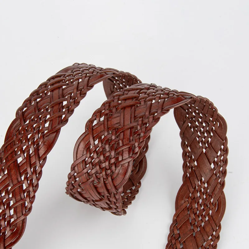 ผู้หญิง Vintage ถักรัดตัวหญิง Cummerbund Coat เข็มขัดชุด Decration เข็มขัดกว้าง J1455