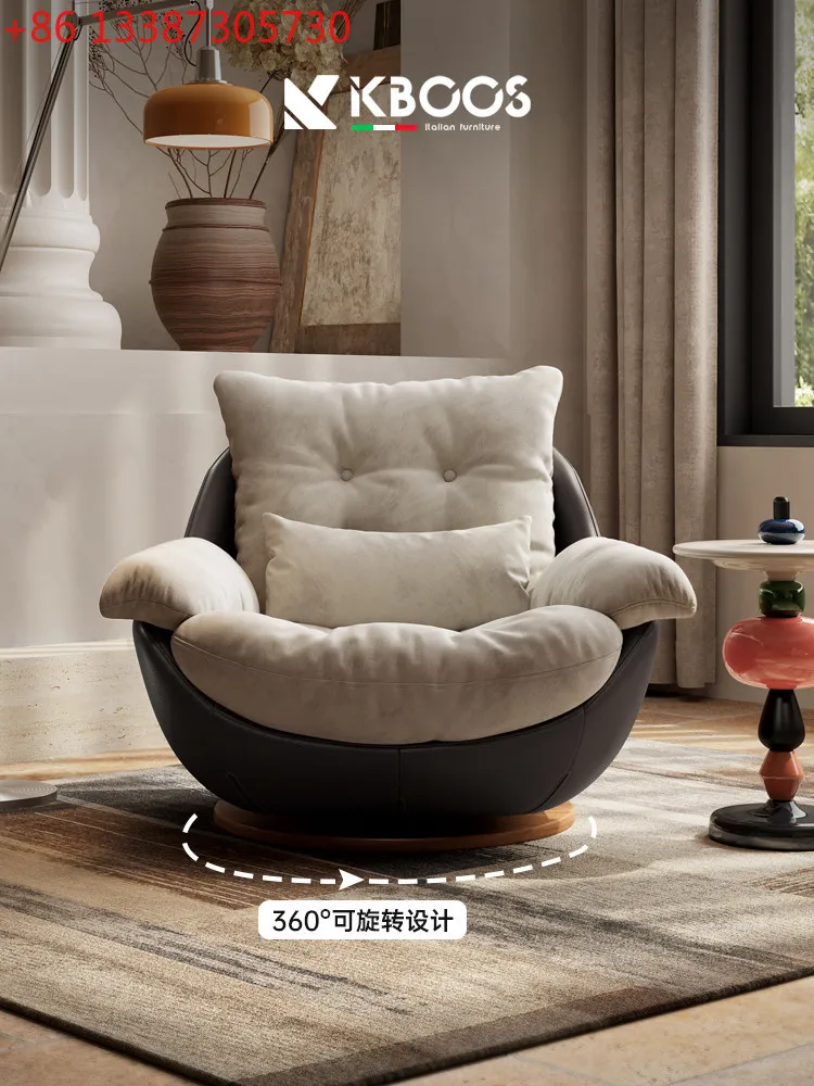 

Итальянское минималистичное кресло-софа для гостиной, балкона, спальни, дома, современное и простое.