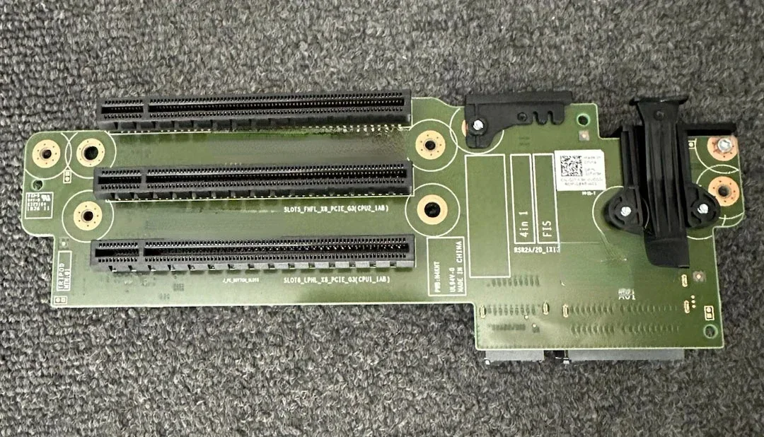 

R740 R740xd Riser2 Extended Card PCIe Slot Riser Card without Iron Plate 0j7w3c