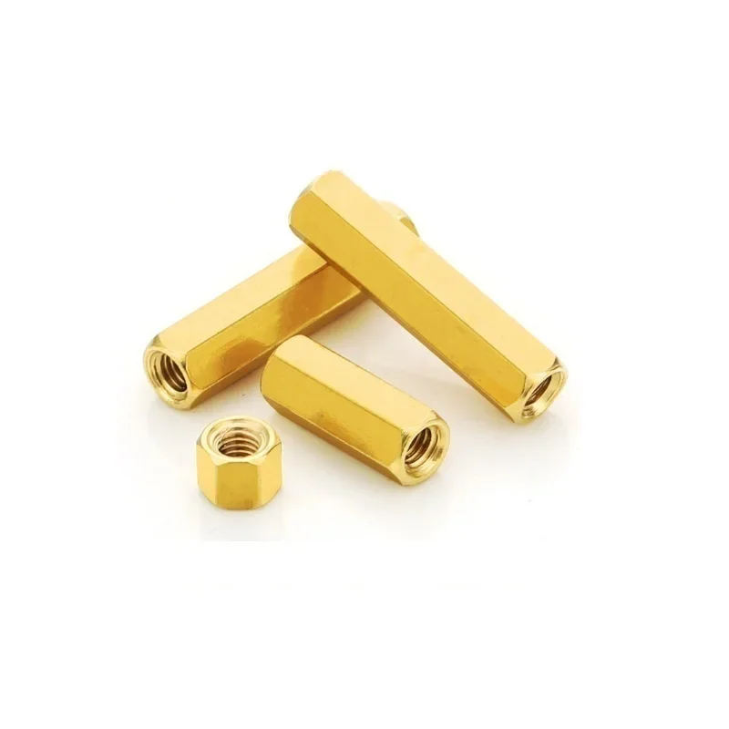 كاميرا مراقبة عمود نحاسي سداسي الأمن سداسية مزدوجة تمرير عمود نحاسي عمود عزل مجوف m3 * 4.5 8.5 ~ 15.5 #3