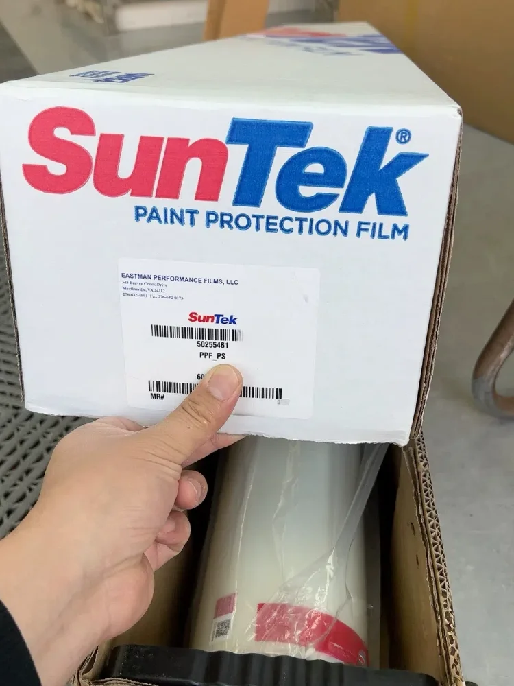 

Защитная пленка для краски Suntek 7,5 мил TPH PPF, глянцевая прозрачная камень, устойчивость к сколам, защита от ультрафиолета, автозащитная пленка