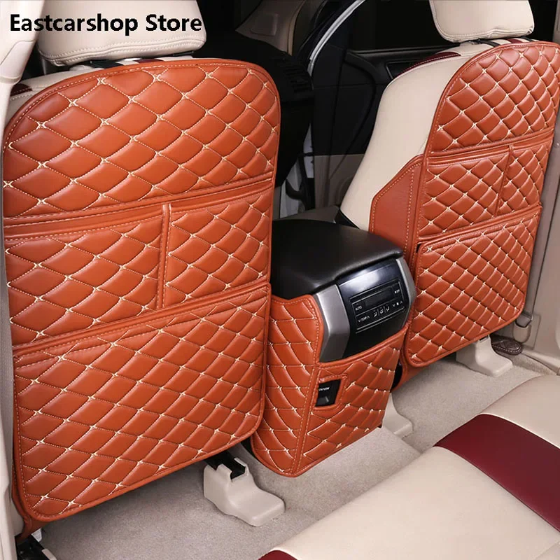 For Toyota Land Cruiser Prado 150 Car All Inclusive Rear Seat Anti-Kick Pad Rear Seats Cover Protective Pad Mat Accessories