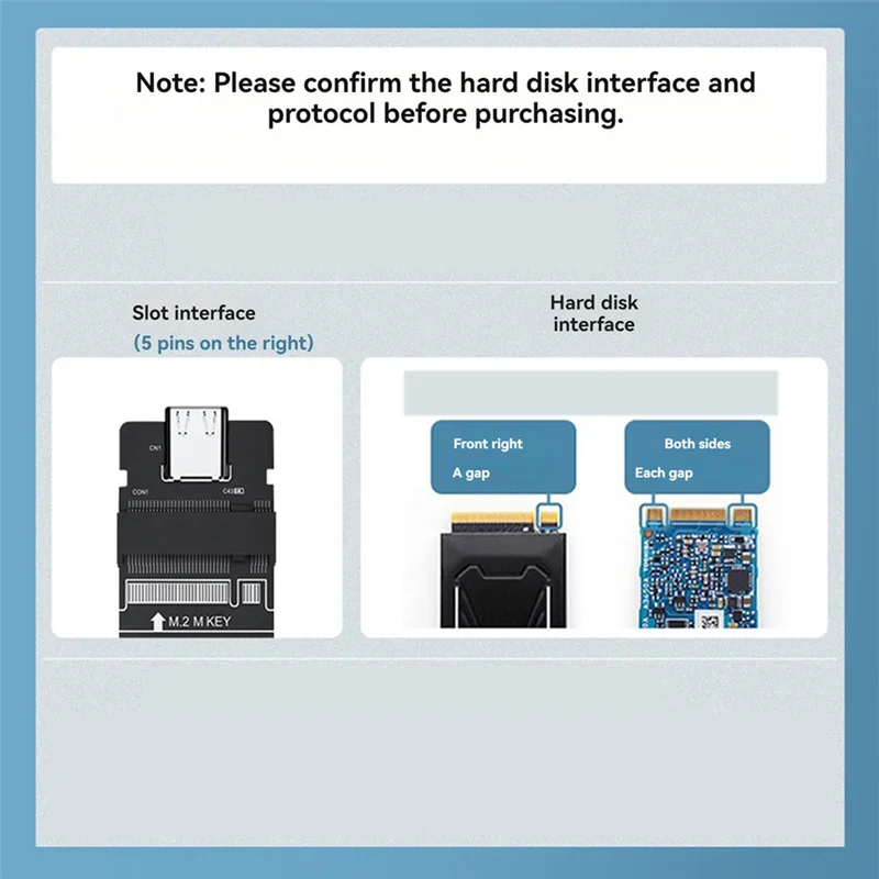 

GO-20Gbps For M.2 NVME SSD Case For Nvme PCI-E M.2 SSD Case For M.2 NVME 2230 2242 SSD