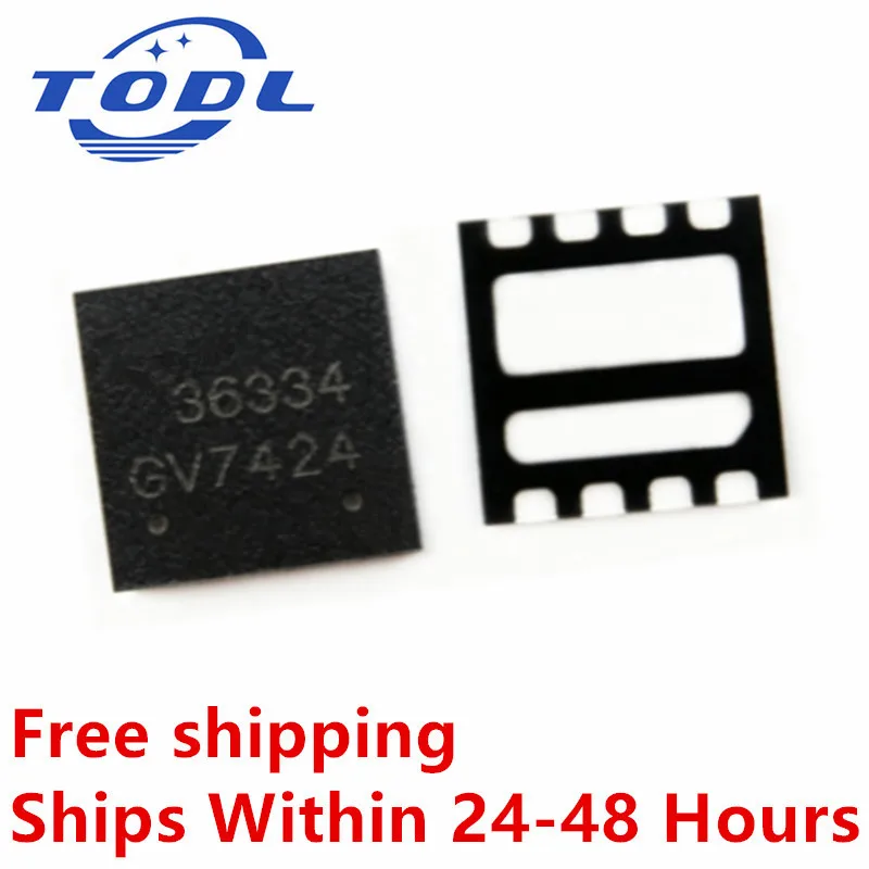 (5-10pece)100% New AONH36334 AO36334 AON36334  36334 QFN-8 Chipset