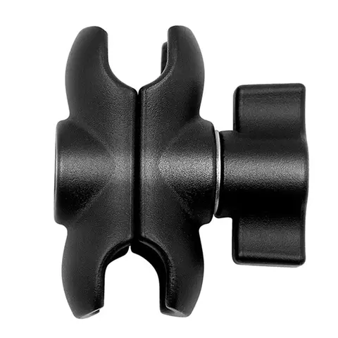 6cm Ram 지원 호환 1 인치 25mm 볼 마운트 더블 소켓 짧은 팔 프레임 볼 홀더 오토바이 모토 힌지 램 마운트