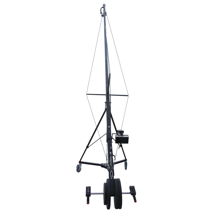Jianmei XF86-7m Camera Crane Jib Arm System With 2-Axis Motorized Pan Tilt Head For DSLR Remote Control Video Production - view 2