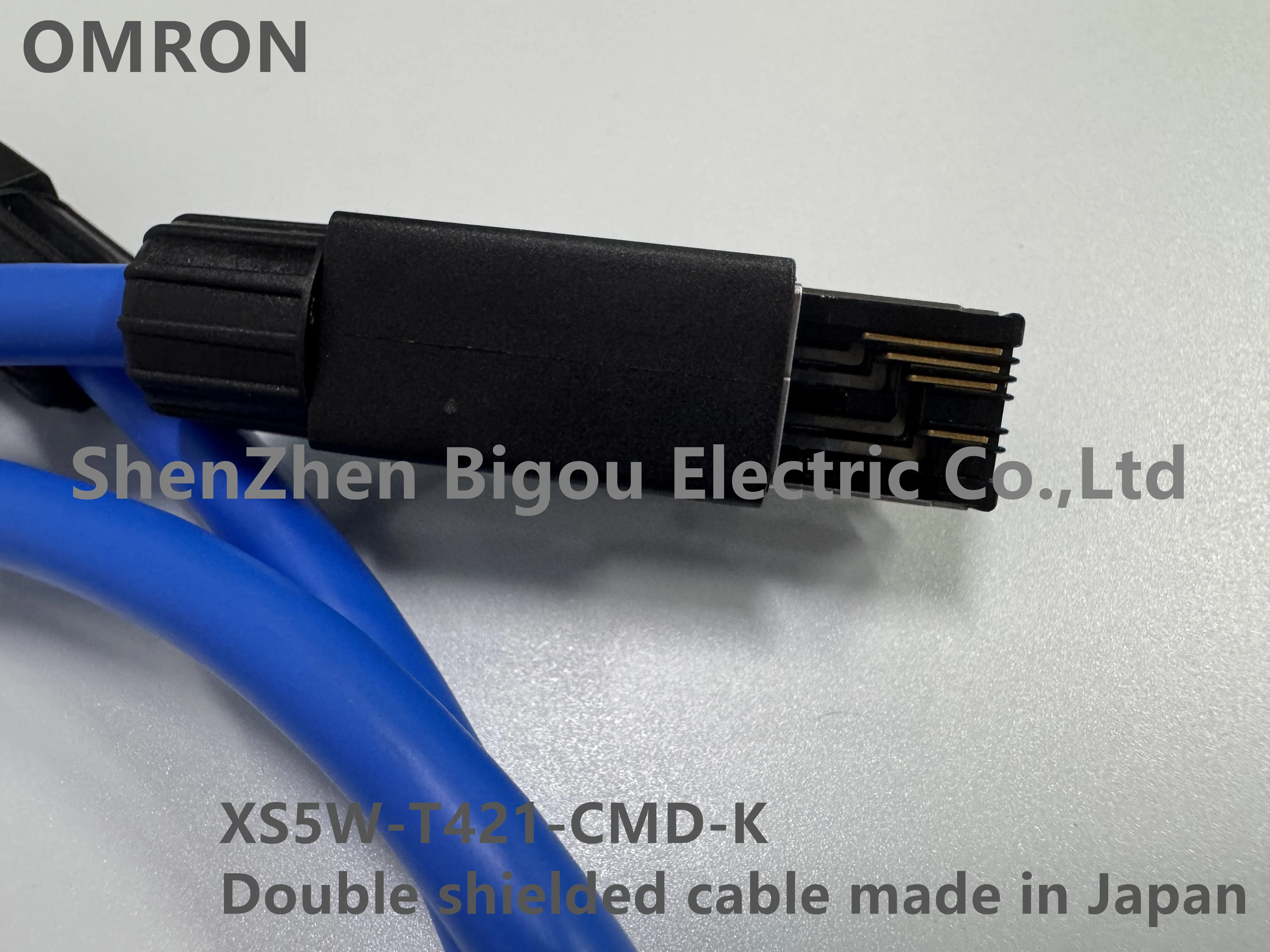 XS5W-T421-CMD-K/كابل محمي مزدوج / لقدرة الاتصال OMRON EtherCAT