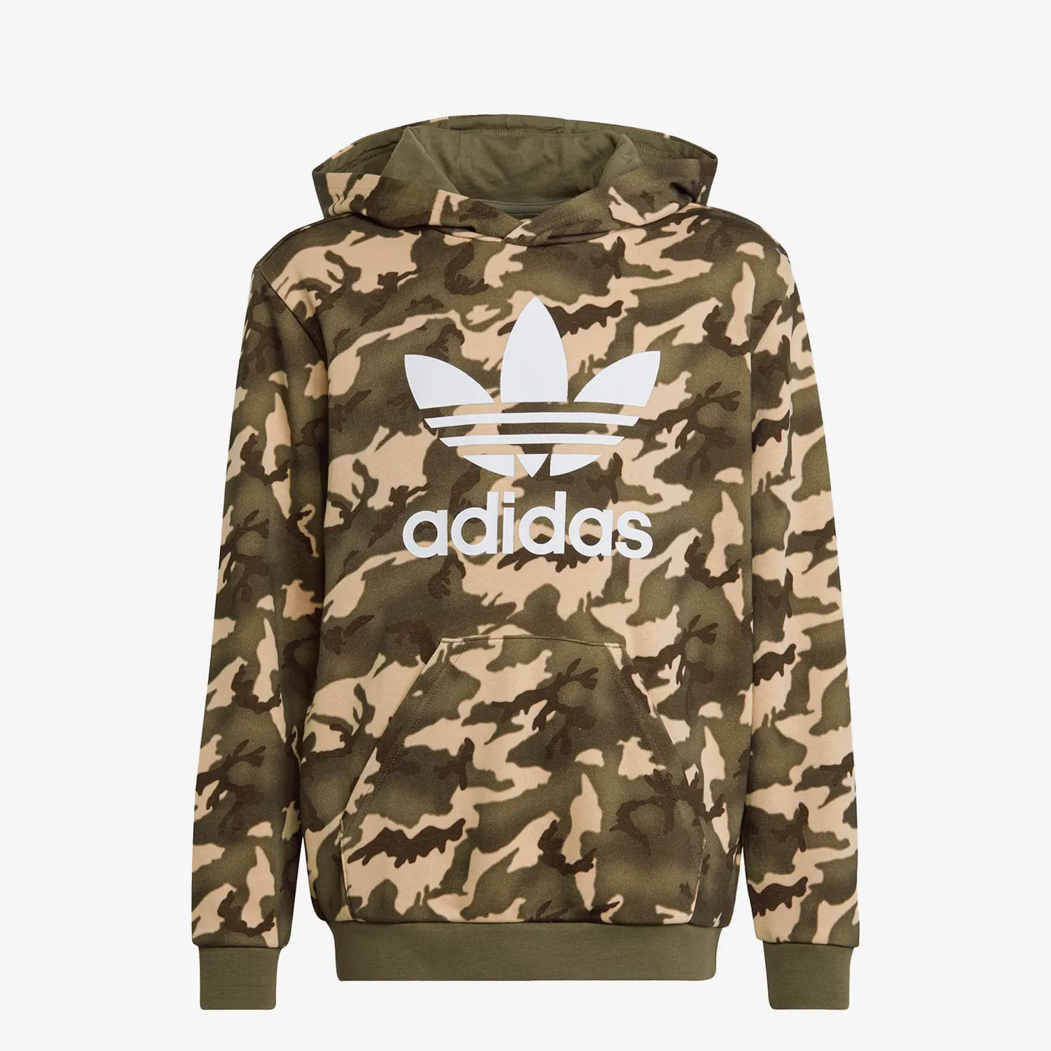 

Adidas Originals Trefoil Kids Sports Casual Fashionable Hooded Sweatshirt IC2193
