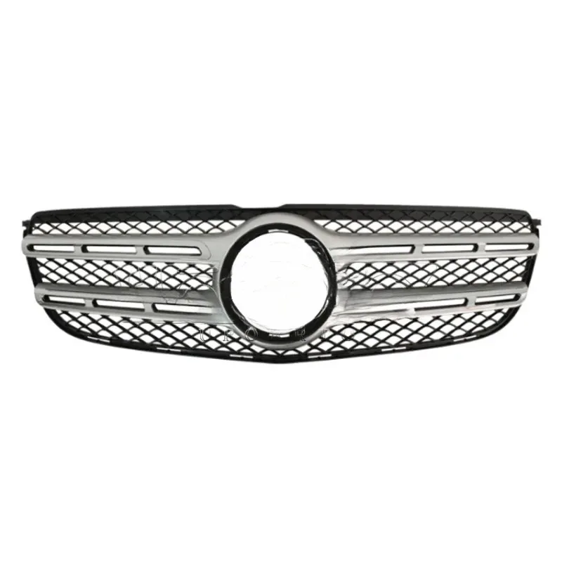 

Front Grille Trim GTR Diamond Kidney Front Grill Bumper Black Silver Chrome