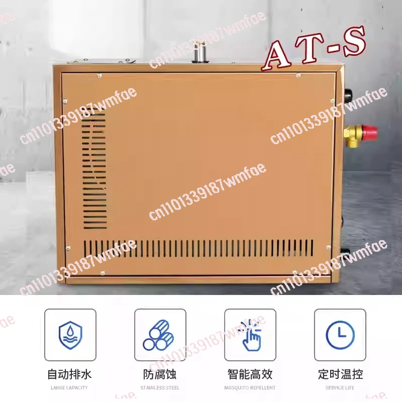 For Sauna And Spa Automatic Decol 08170 Promotion 9KW Automatic Stainless Steel Steam Generator Digital Controller