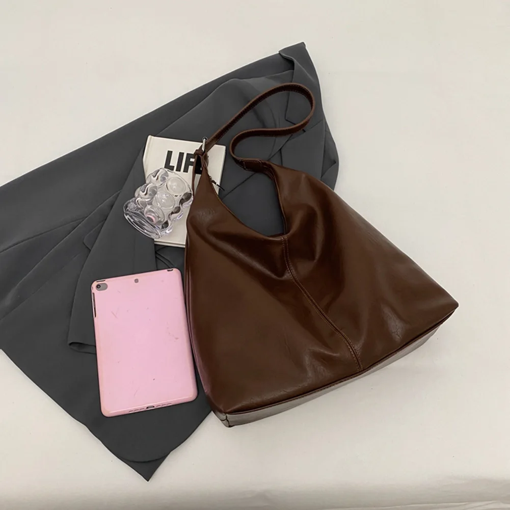 

2 Pcs Women PU Crossbody Bag Casual Handbag Fashion Trendy Bag with Adjustable Shoulder Strap All-Match Bag for Daily