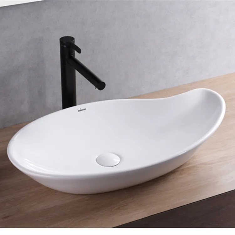 Creative ceramic table basin, simple personalized washbasin, household bathroom, wash basin