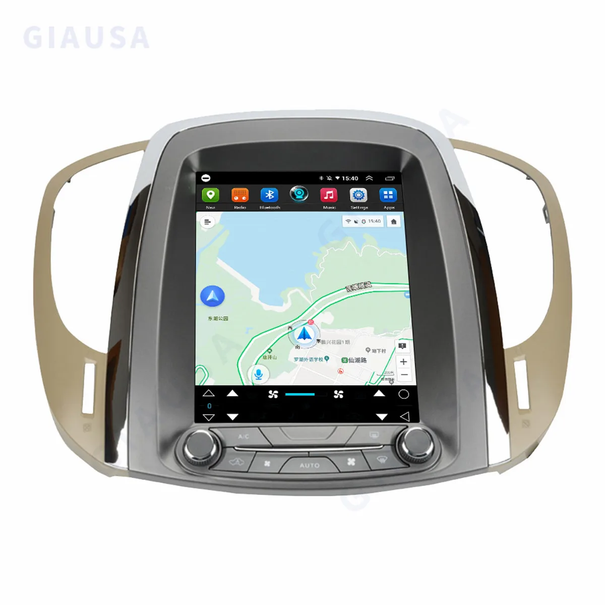 Android 12 Car Radio For Buick Lacrosse GM Alpheon 2009 2010 2011 2012 GPS Navigation Vertical Screen Tesla Style Multimedia DVD