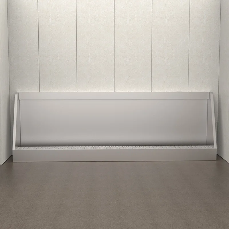 Manufacturer 304 Stainless Steel Urinal for Kindergarten, School, Vertical Prison, Service Area, Foot-Operated Urinal