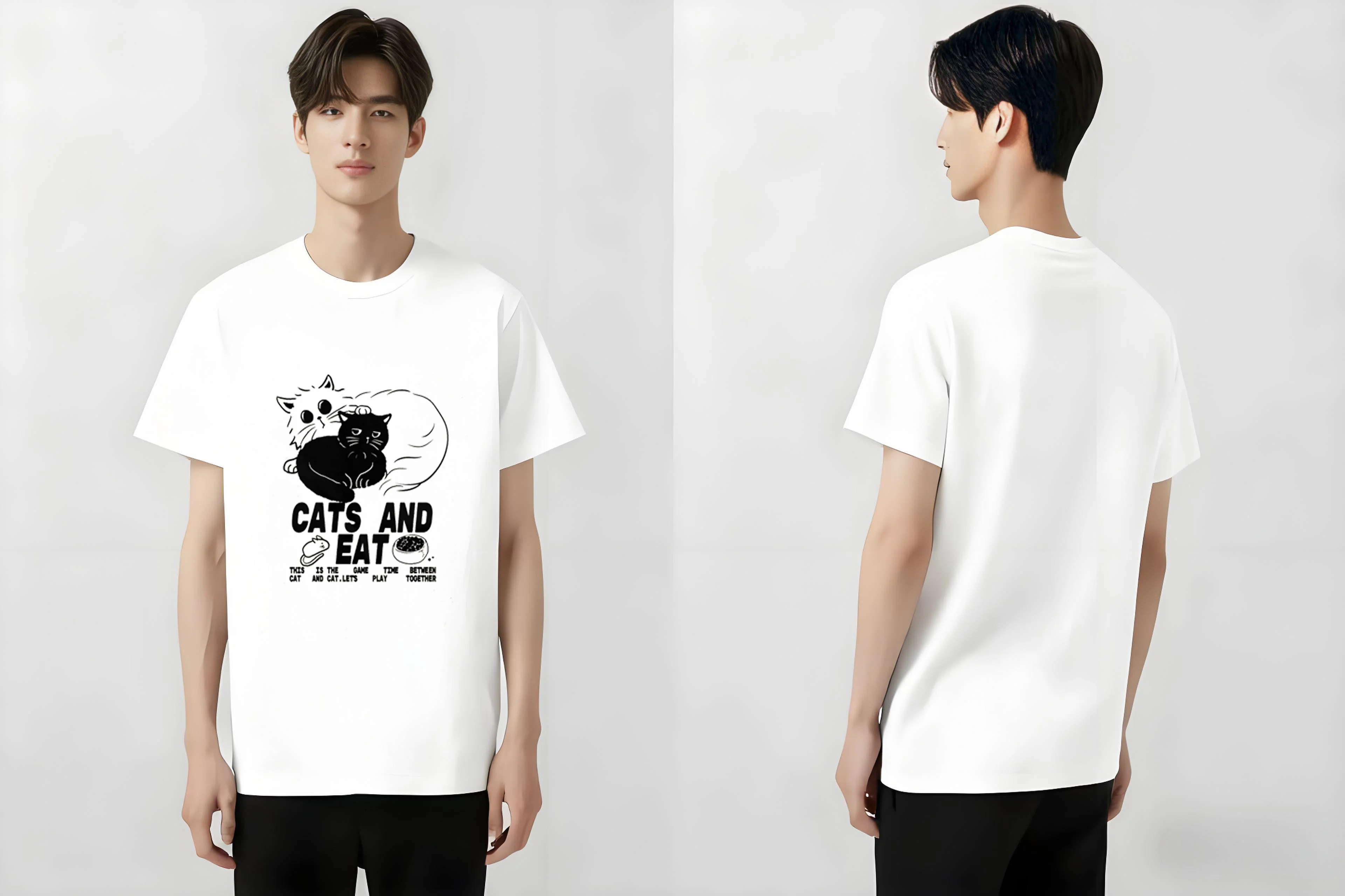 

Футболки марки уличной одежды 2025 года для мужчин и женщин с принтом, удобная и повседневная уличная одежда Y2K.